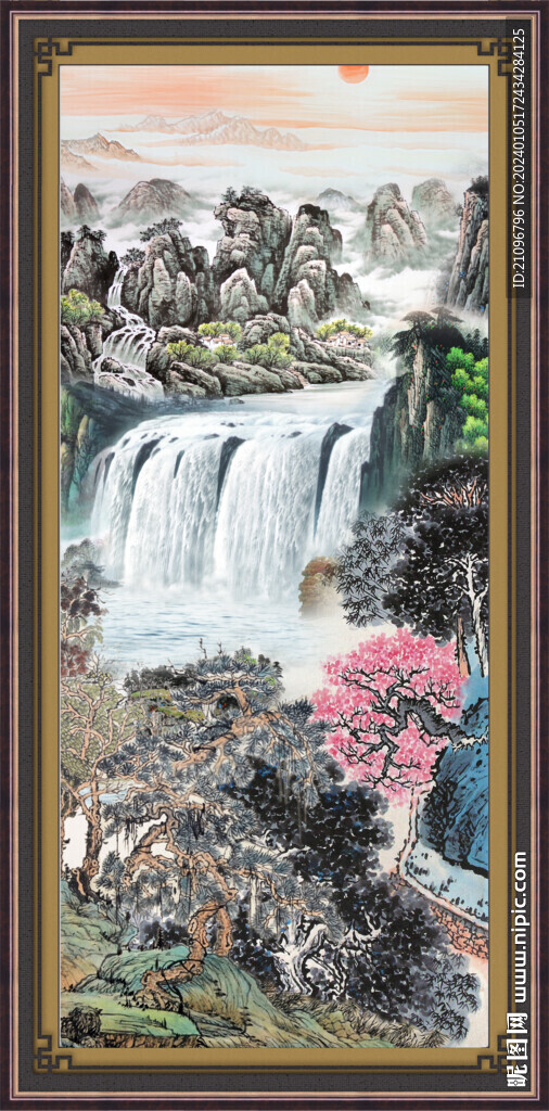中國(guó)風(fēng)山水