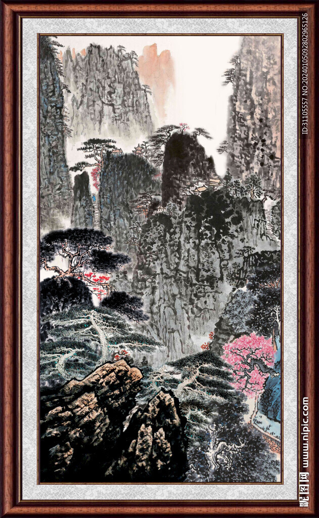 裝飾山水畫 
