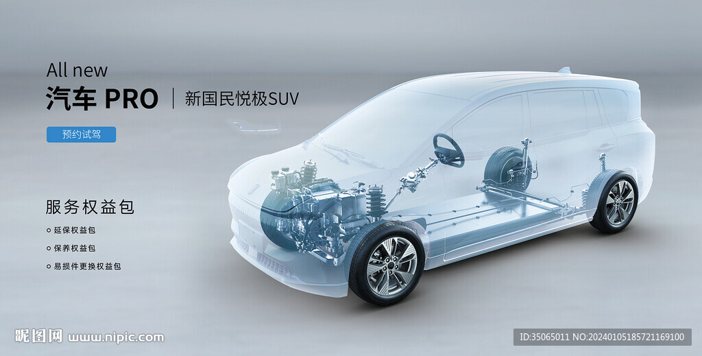 新能源汽車海報