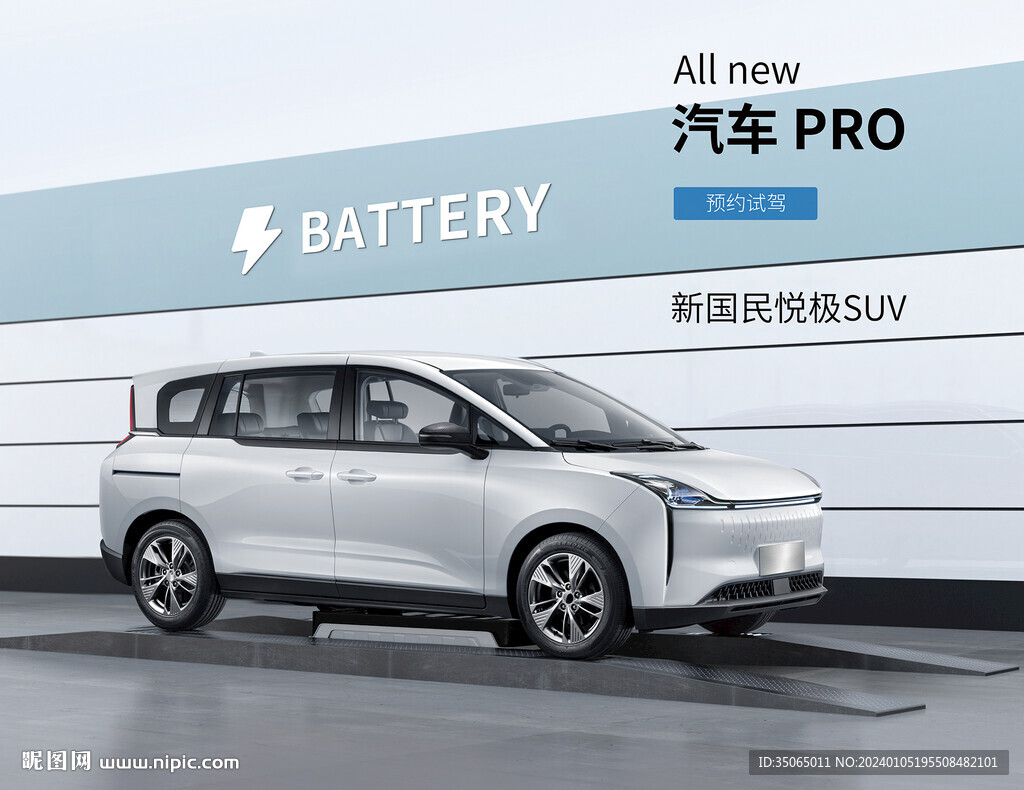 新能源汽車海報