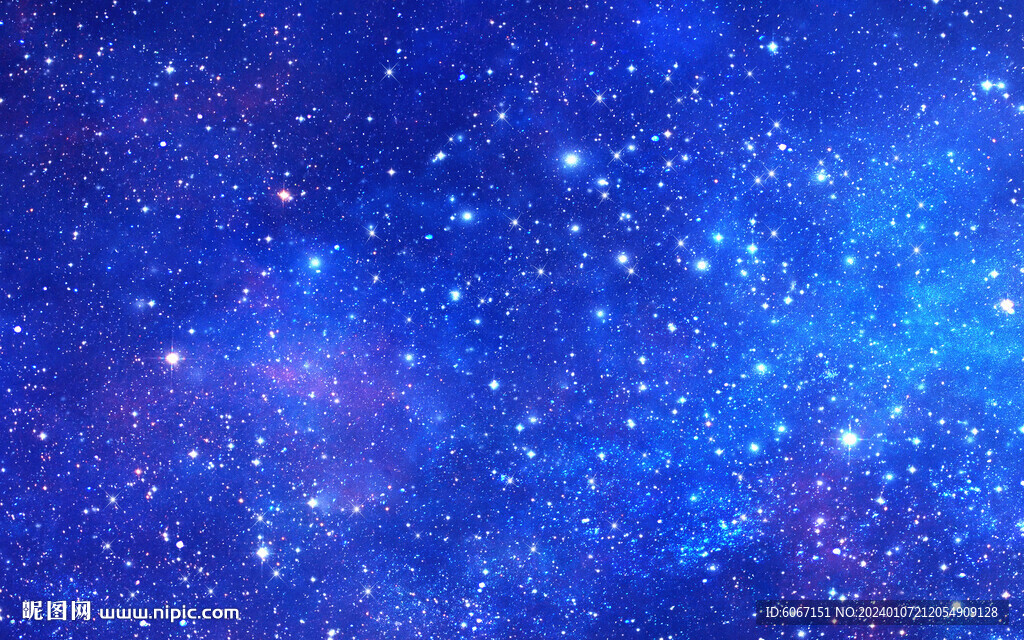 藍(lán)色星空?qǐng)D