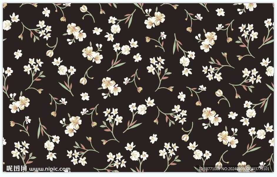 亂花 數(shù)碼印花