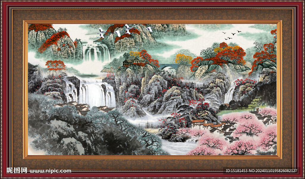 裝飾山水