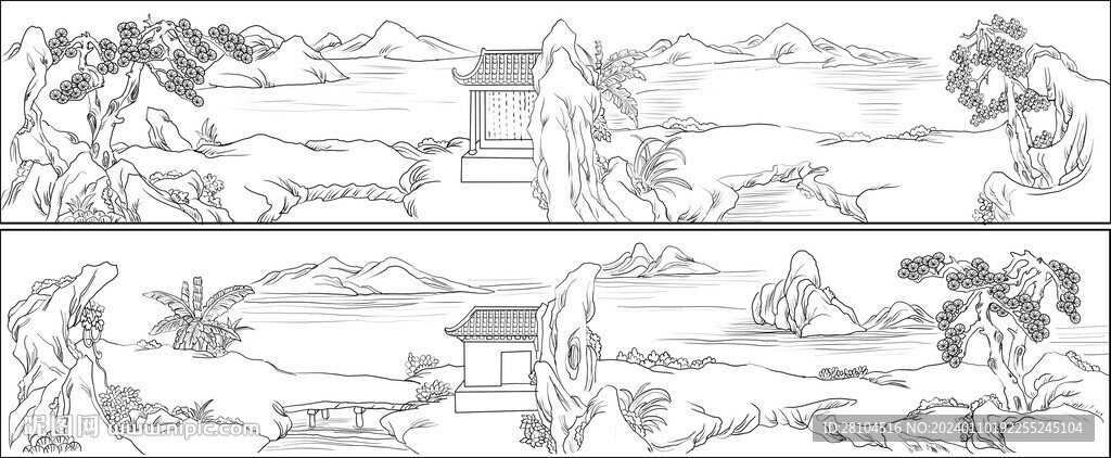 白描古道