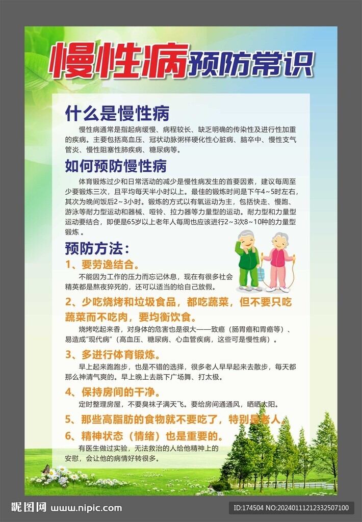 慢性病預(yù)防常識