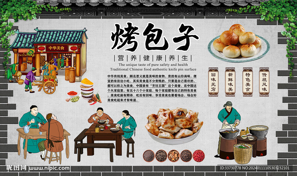 烤包子