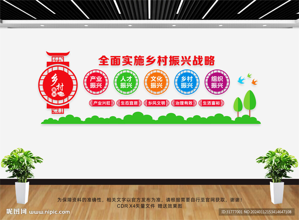 鄉(xiāng)村振興展板