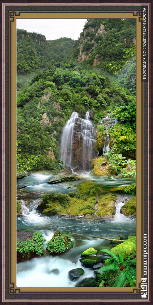 中堂山水畫