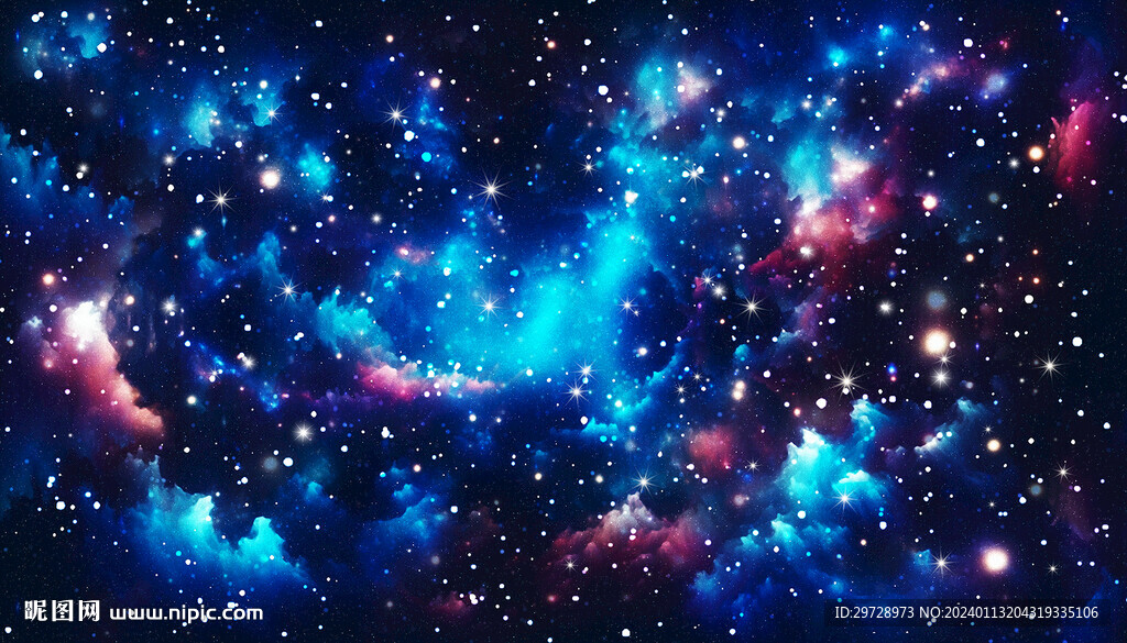 唯美星空背景