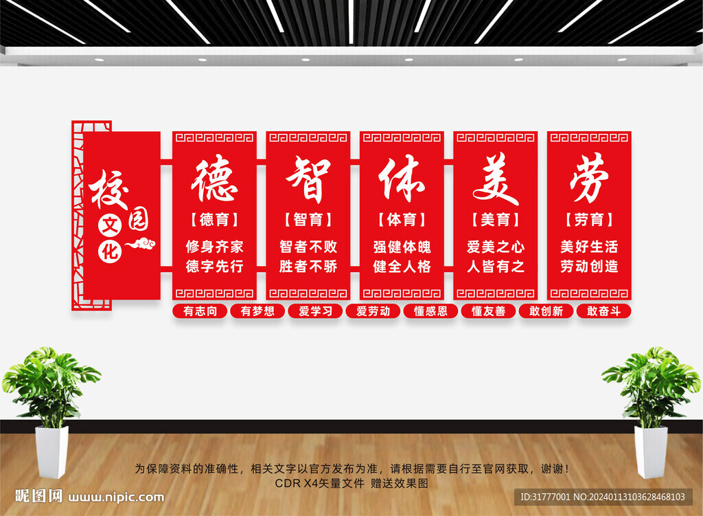德智體美勞全面發展