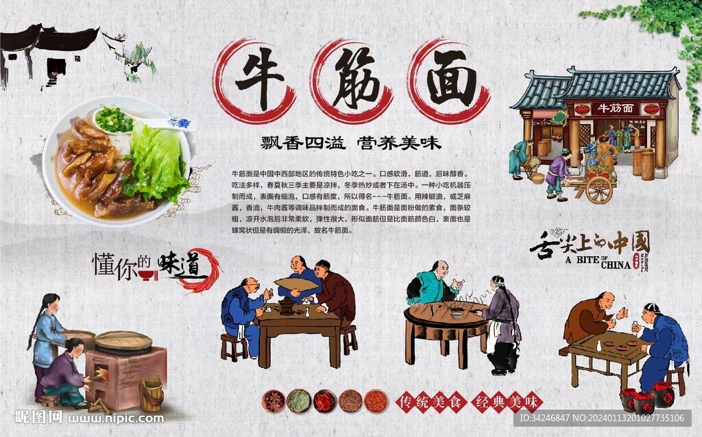 牛筋面