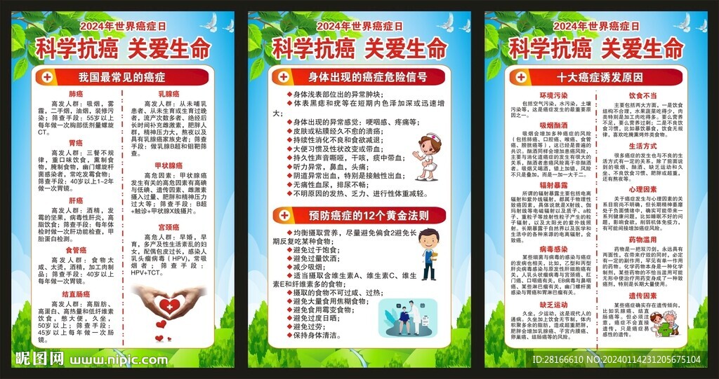 世界癌癥日海報