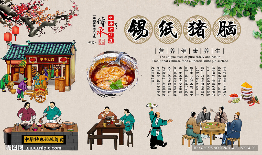 錫紙豬腦