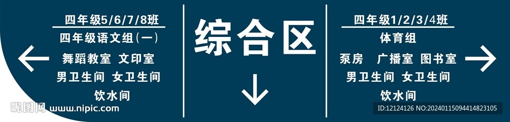 學校指示牌圖片