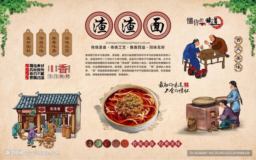 渣渣面