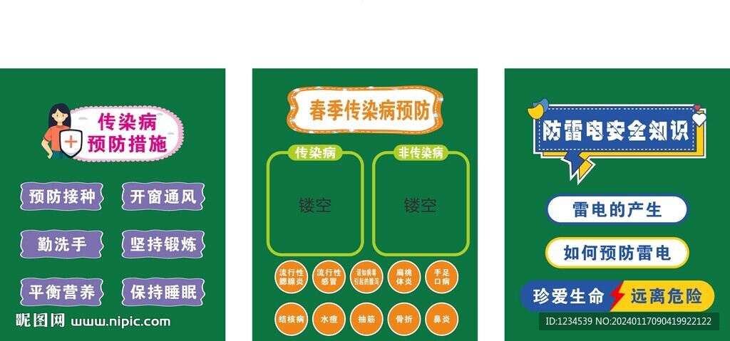 春季傳染病公開課板書