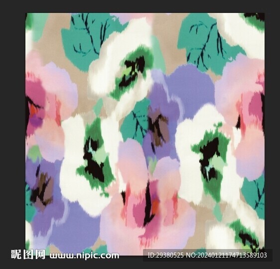 扎染花