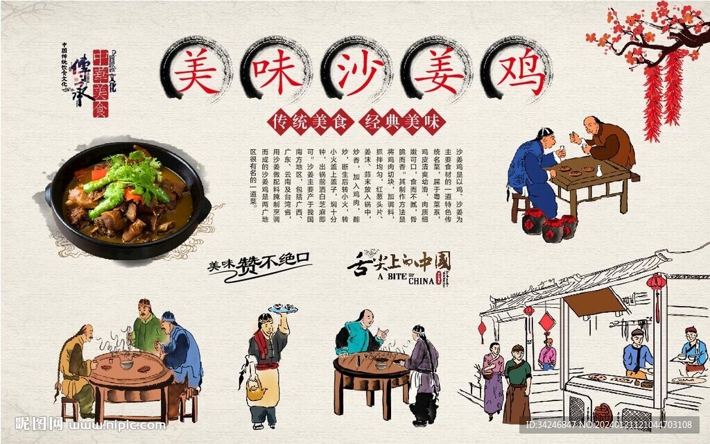 沙姜雞