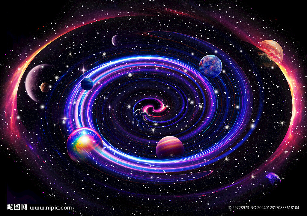 夢幻宇宙星空吊頂天花