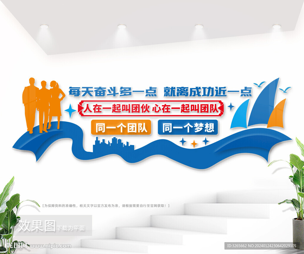 企業(yè)勵志文化墻圖片