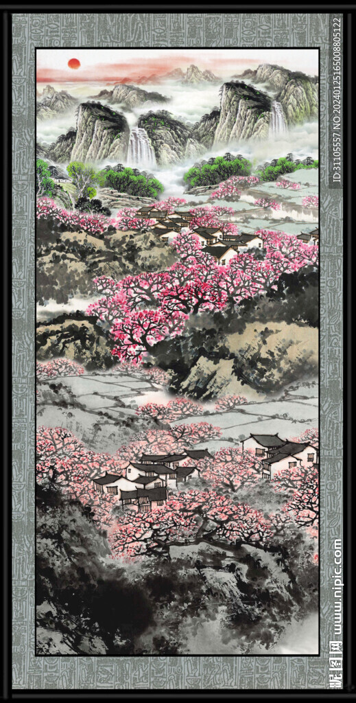中國風山水 