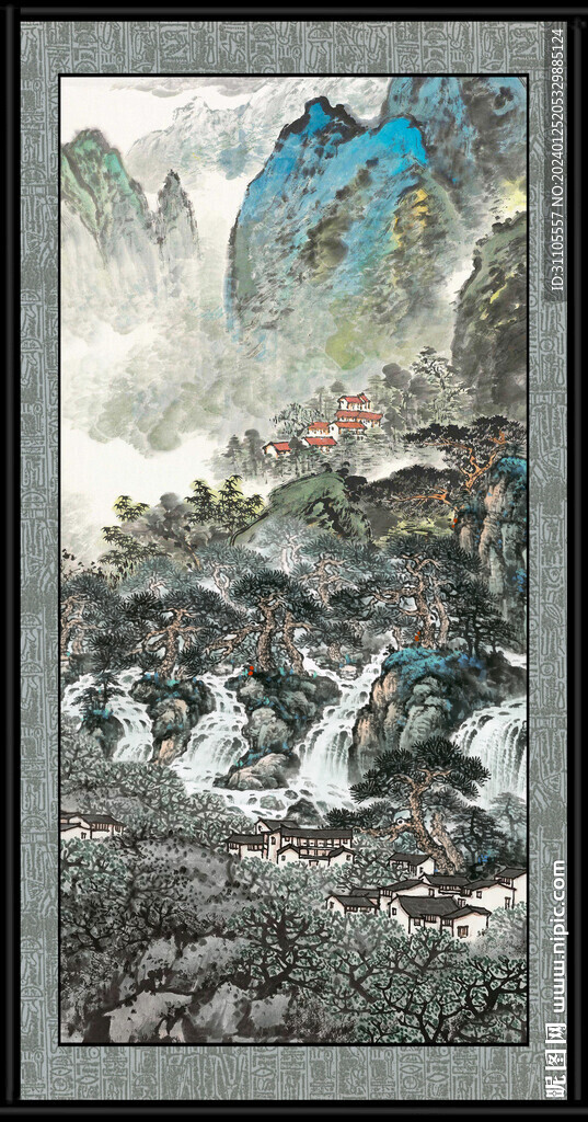 山水風(fēng)光 