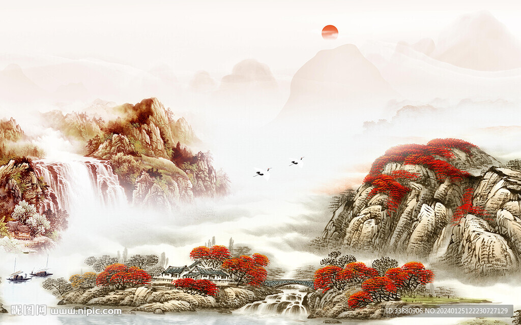 人氣 意境清晰山水 TiF分層