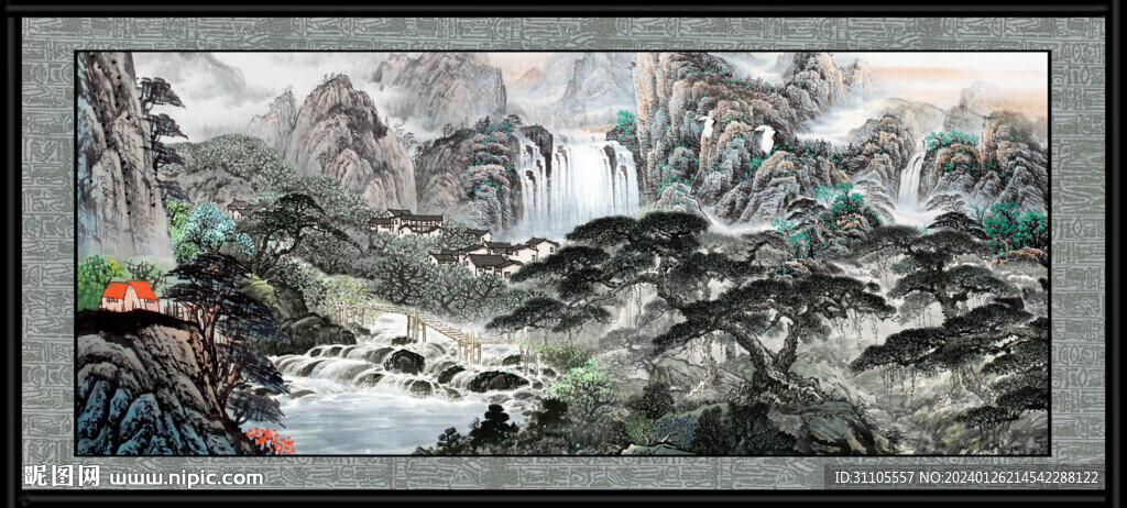 風景山水畫 