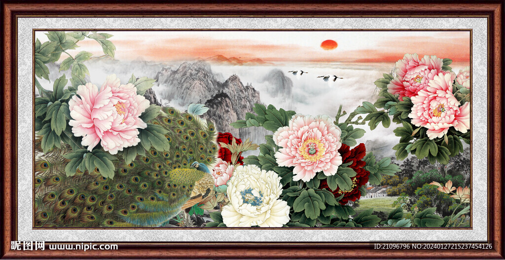 牡丹圖 