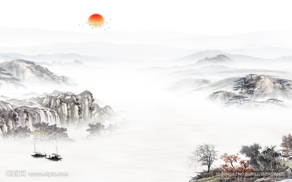 大氣 高端人氣山水 TiF分層