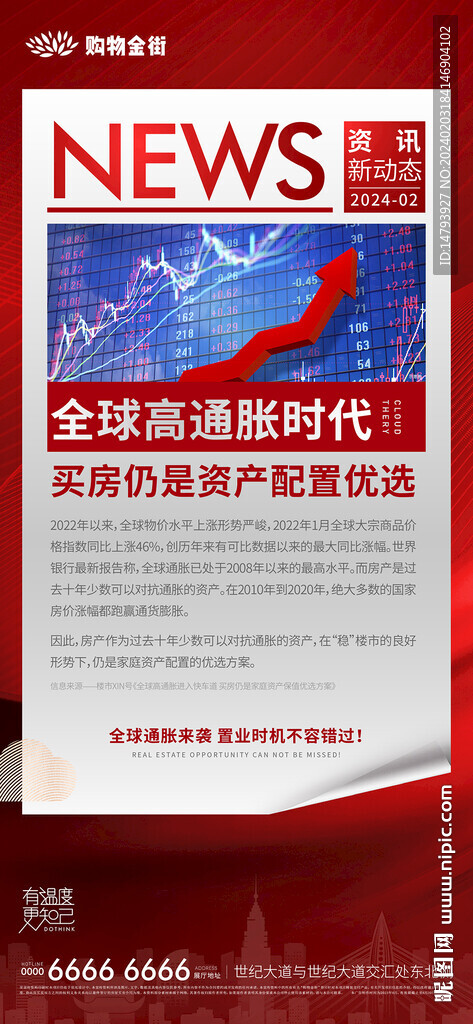 政策利好海報