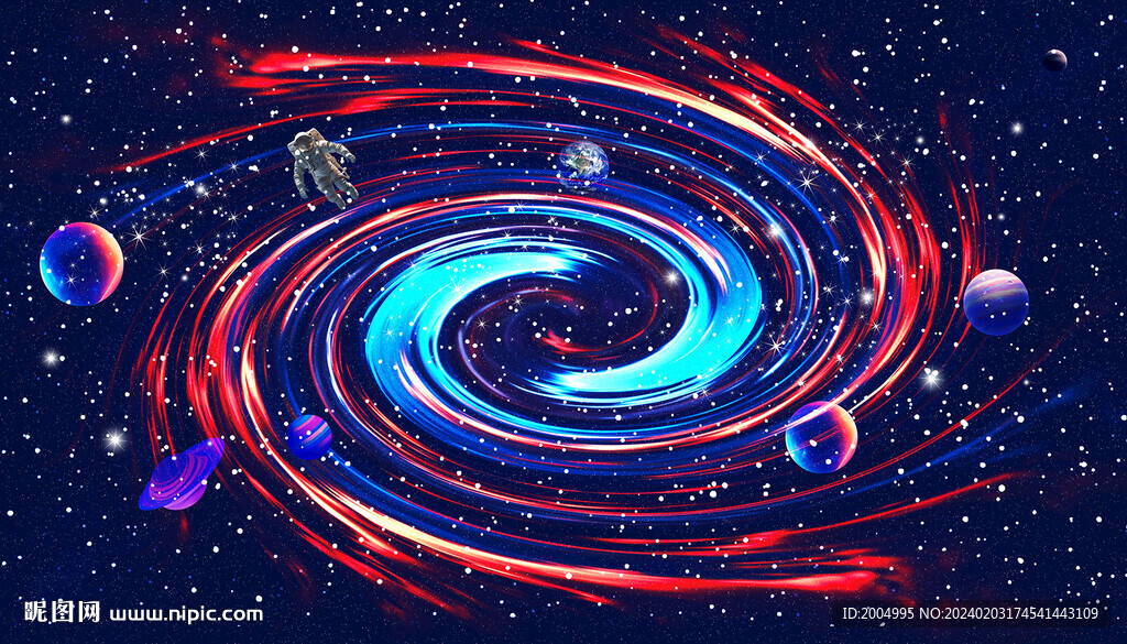 旋渦宇宙星空星系軟膜