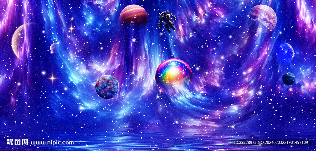 星空宇宙太空軟膜