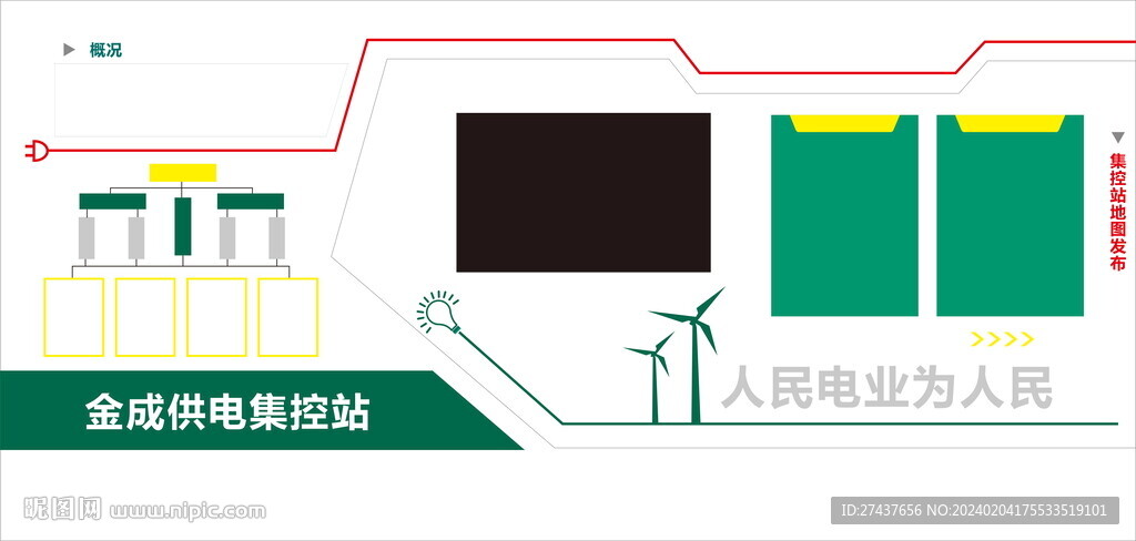 電力文化墻