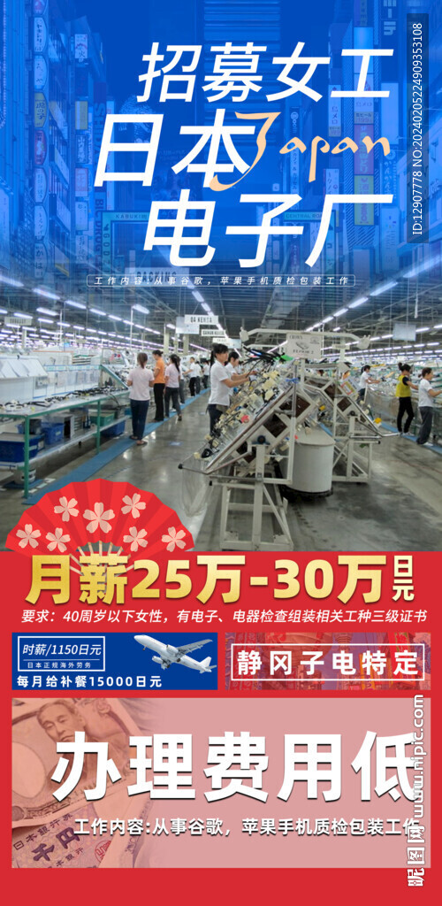 電子廠招聘