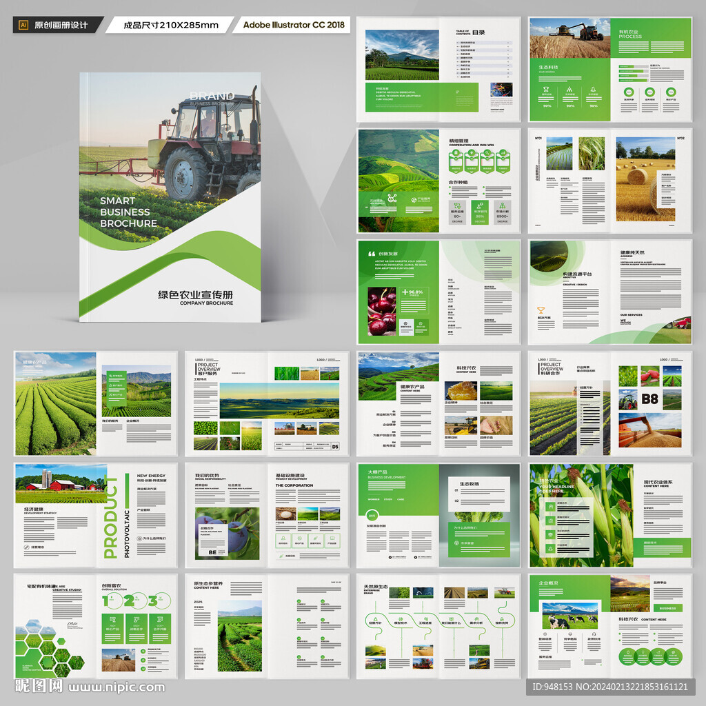 农产品宣传册