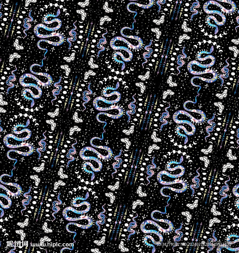 星空蛇蝴蝶