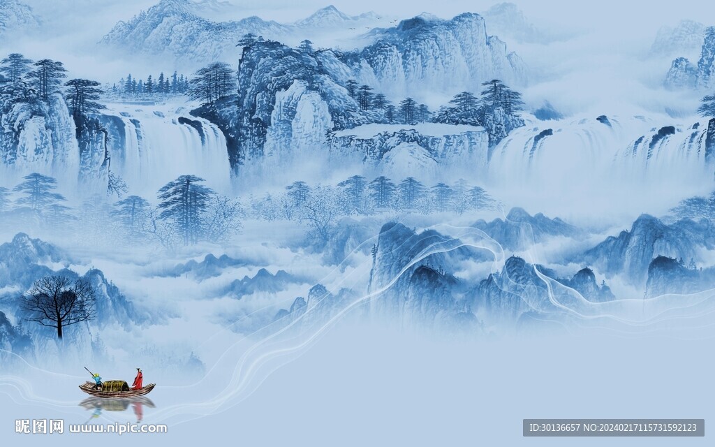 大氣 最新高清山水 TiF分層