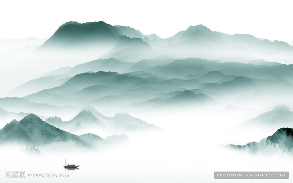 新品 高檔現(xiàn)代山水 TIF分層