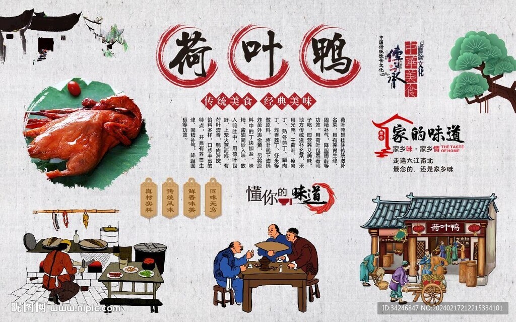 荷葉鴨