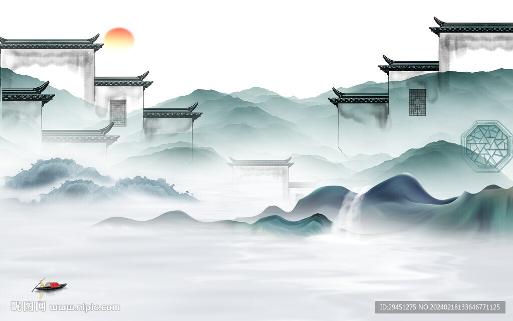 高雅 簡(jiǎn)奢高清山水 TiF分層