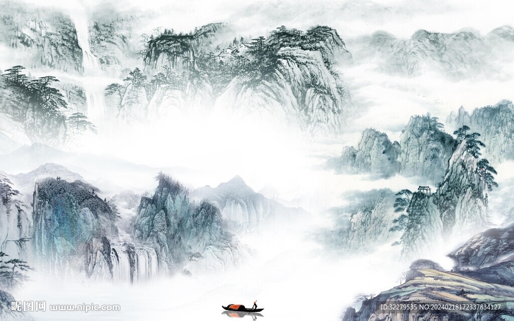 新品 中式高端山水 TiF分層
