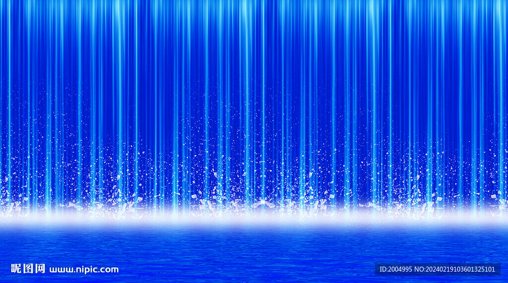 瀑布流水生財(cái)