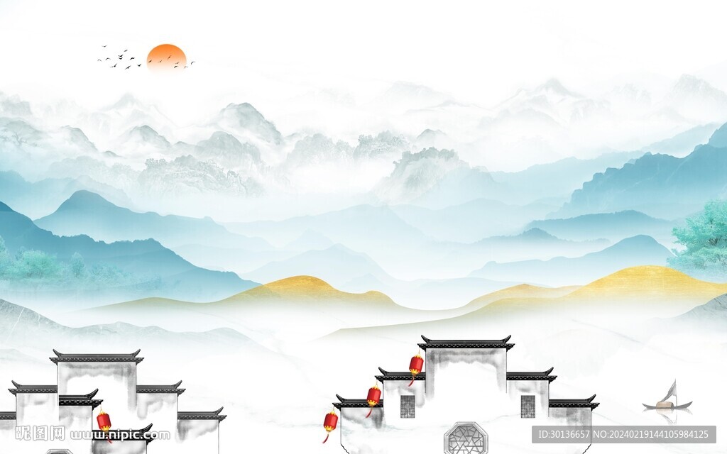 人氣 高檔意境山水 TiF分層