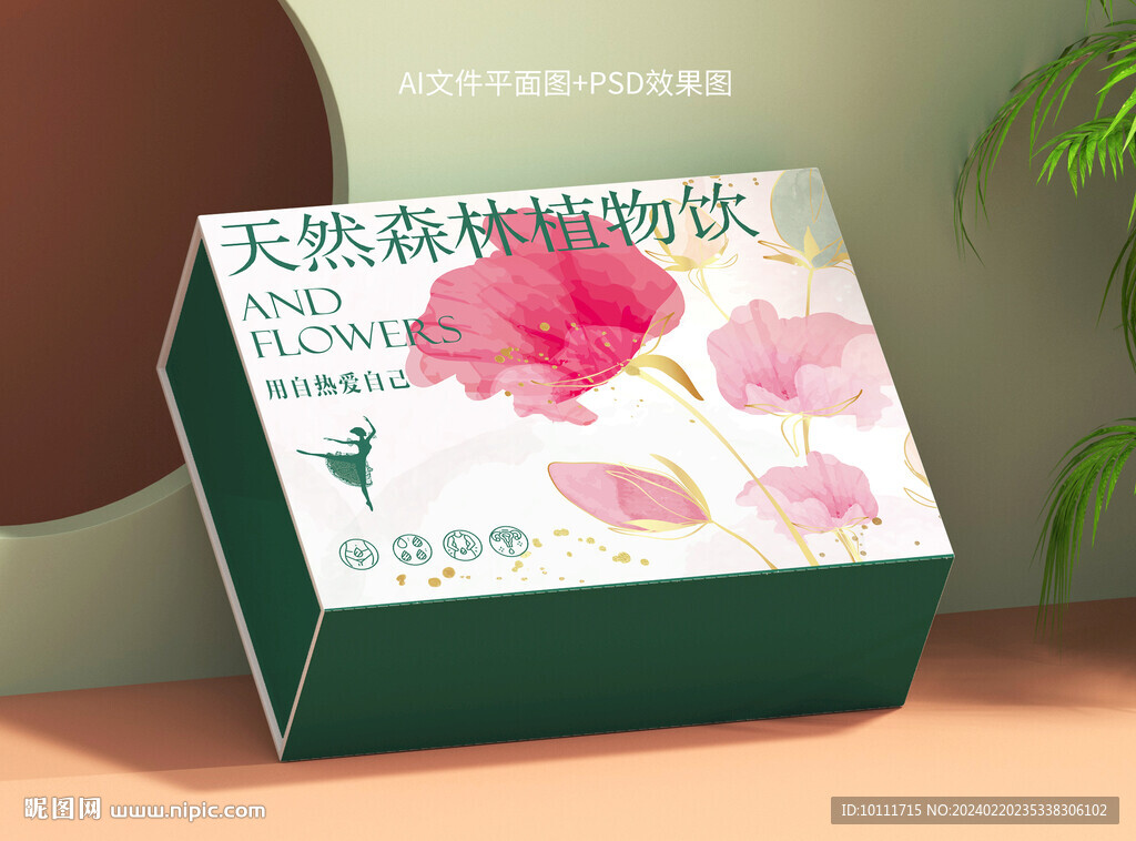 植物禮盒包裝設計