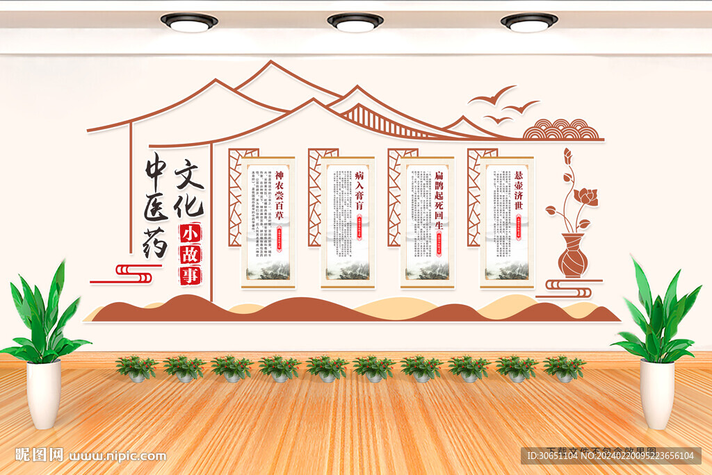 中醫文化墻