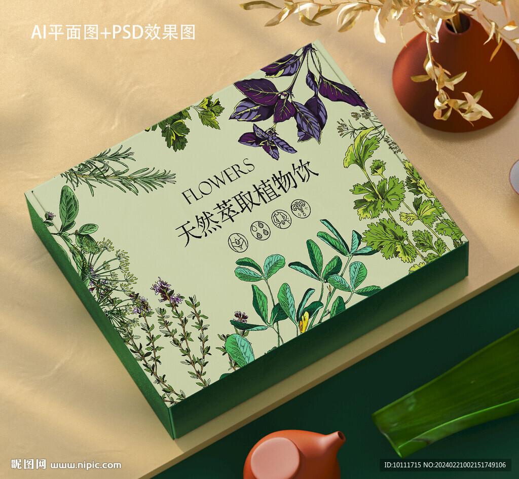 植物固體飲料包裝設(shè)計