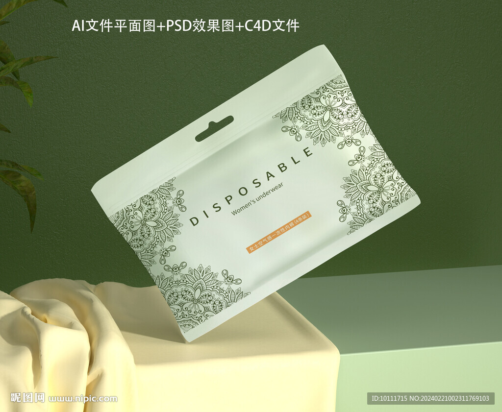 蕾絲內(nèi)褲包裝設(shè)計(jì)
