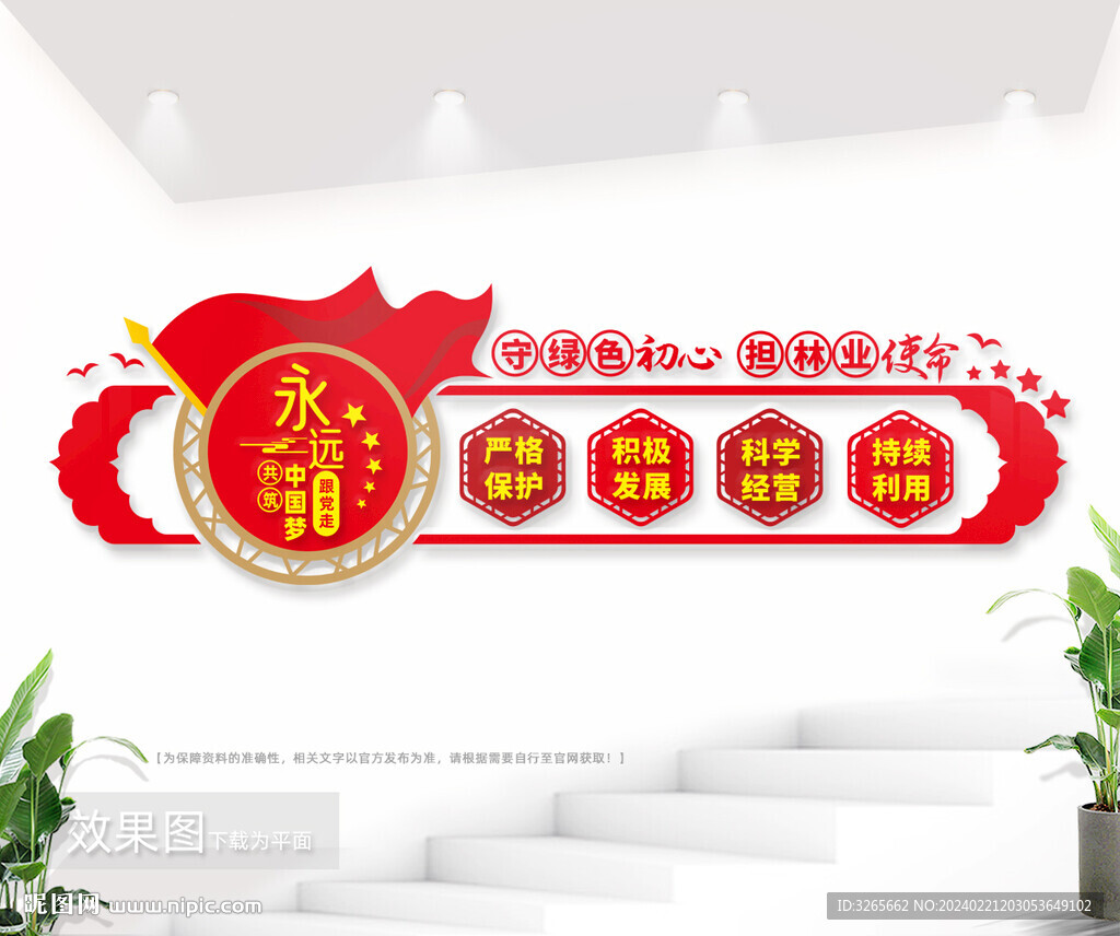 林業(yè)局文化墻圖片