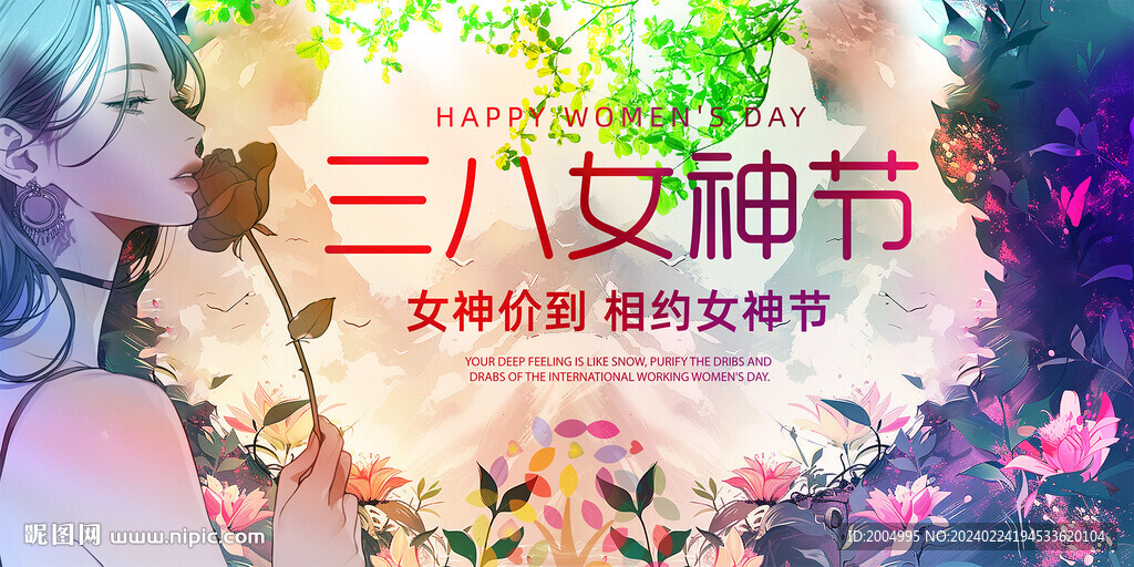 三八婦女節促銷背景